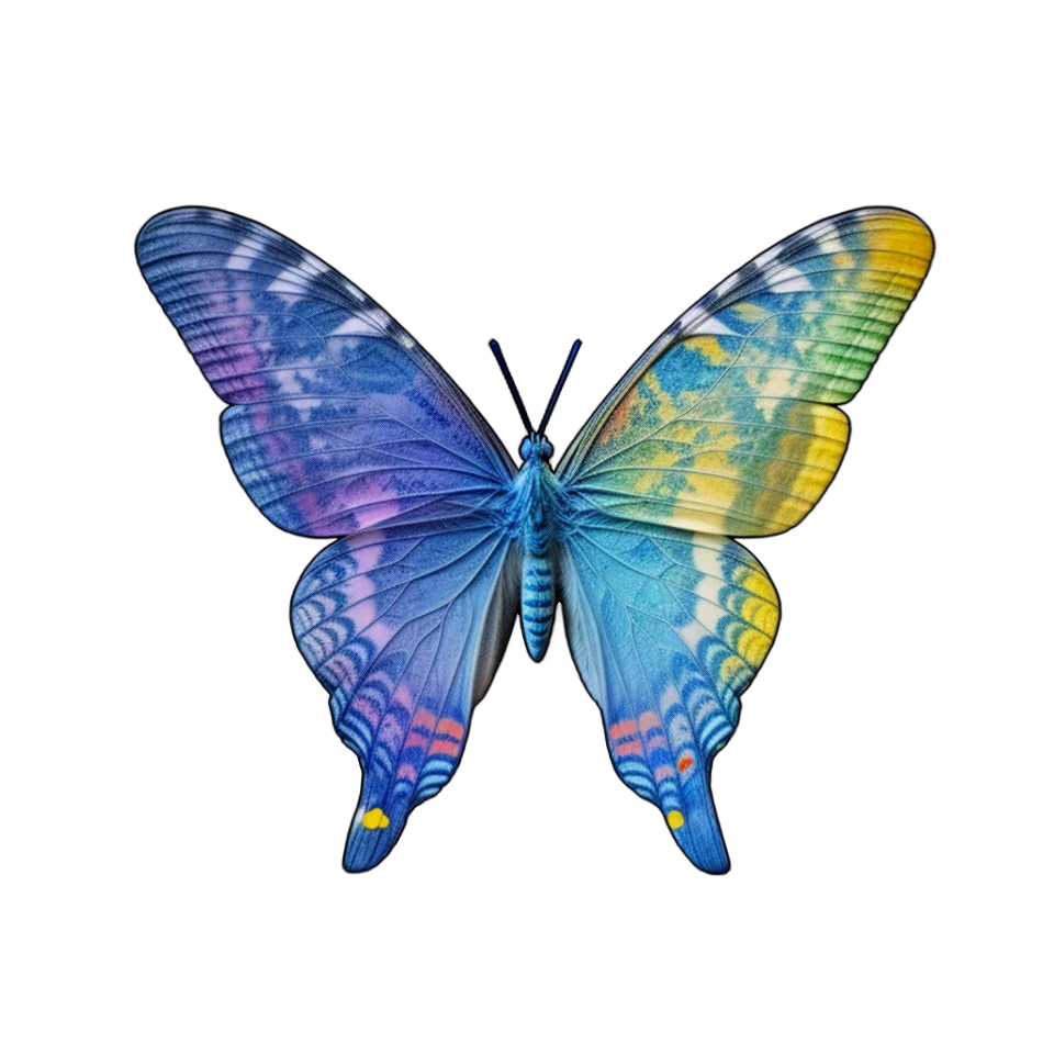 Generated Butterfly Image