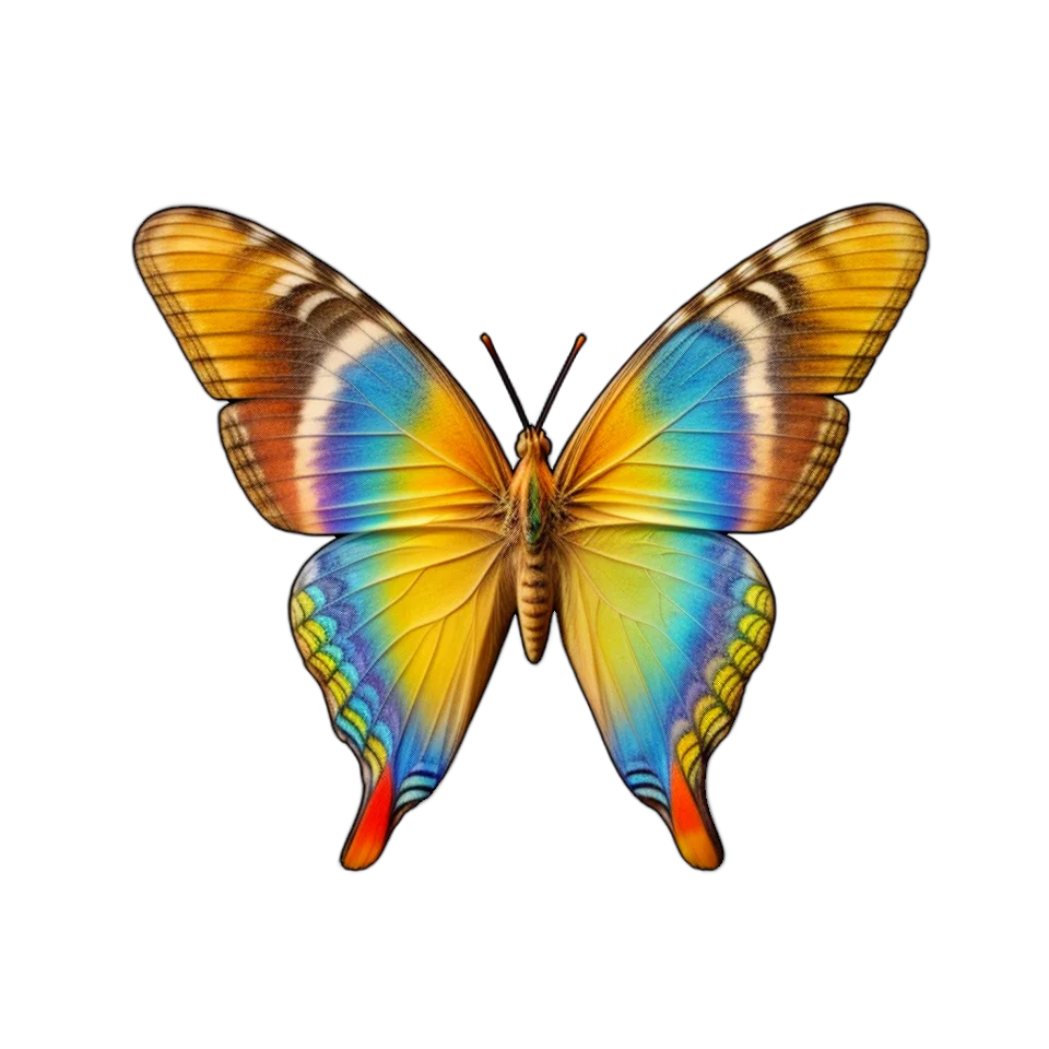Generated Butterfly Image