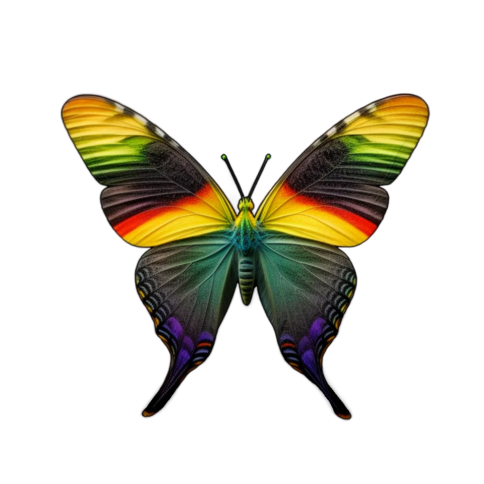 Generated Butterfly Image