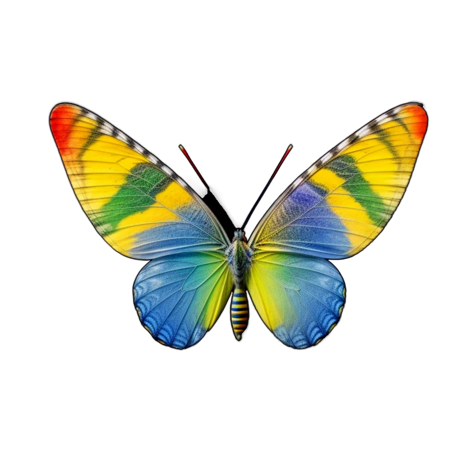 Generated Butterfly Image