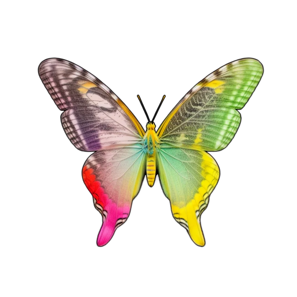 Generated Butterfly Image