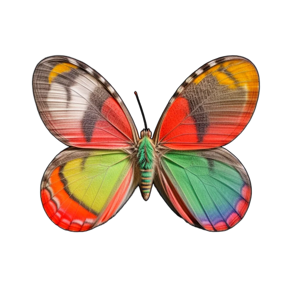 Generated Butterfly Image