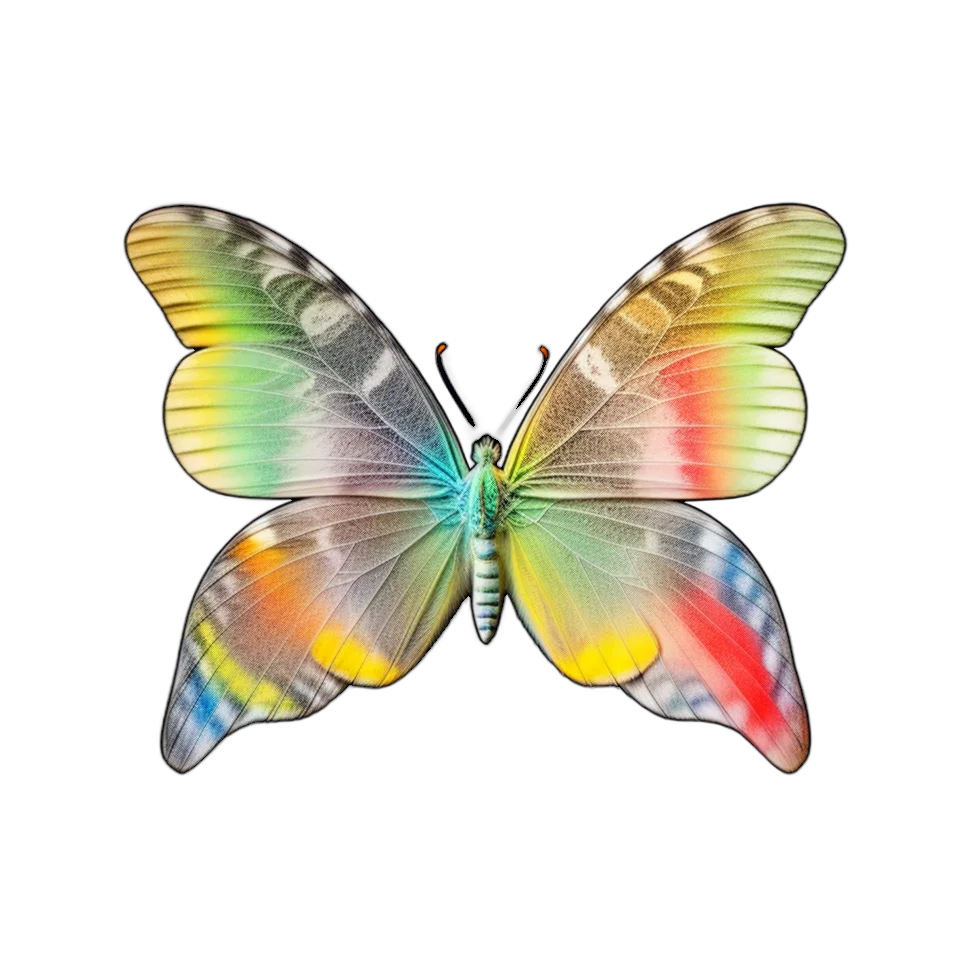 Generated Butterfly Image
