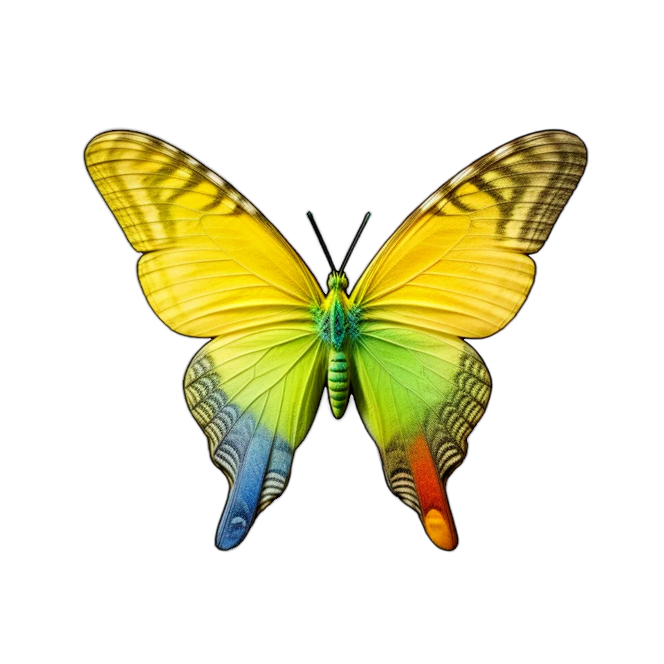 Generated Butterfly Image