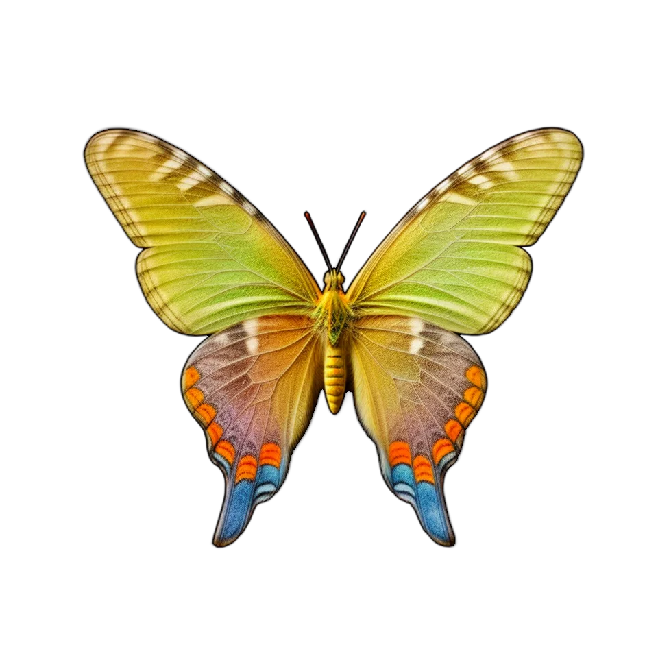 Generated Butterfly Image