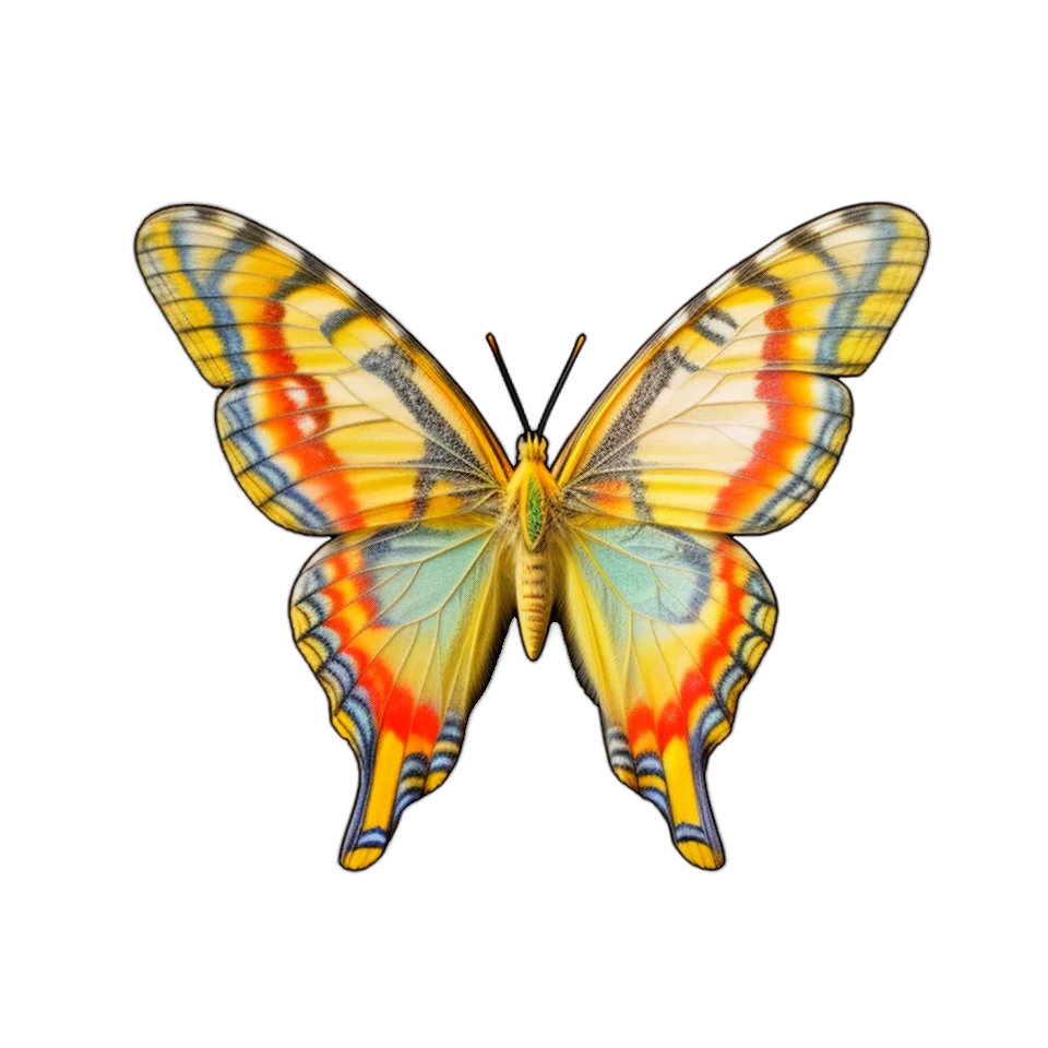 Generated Butterfly Image