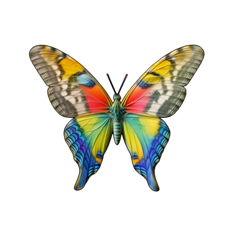 Generated Butterfly Image