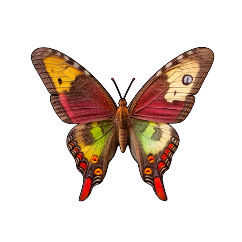 Generated Butterfly Image