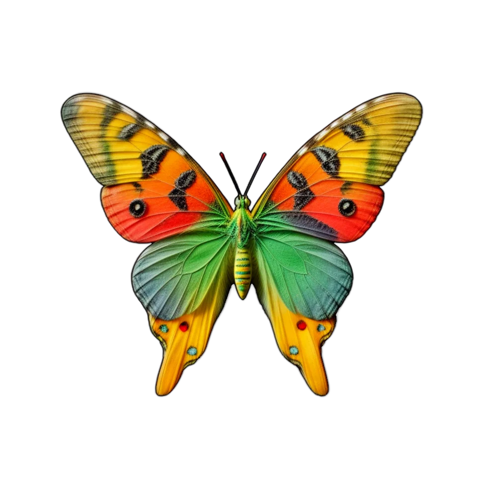 Generated Butterfly Image